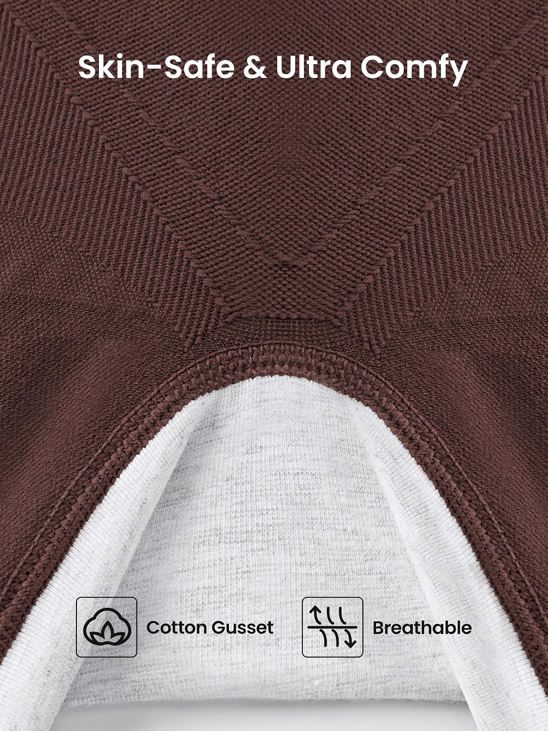 Detalle 2 de KKPeople Easy-Off Shapewear Bodysuit with Tummy Control and Seamless Design