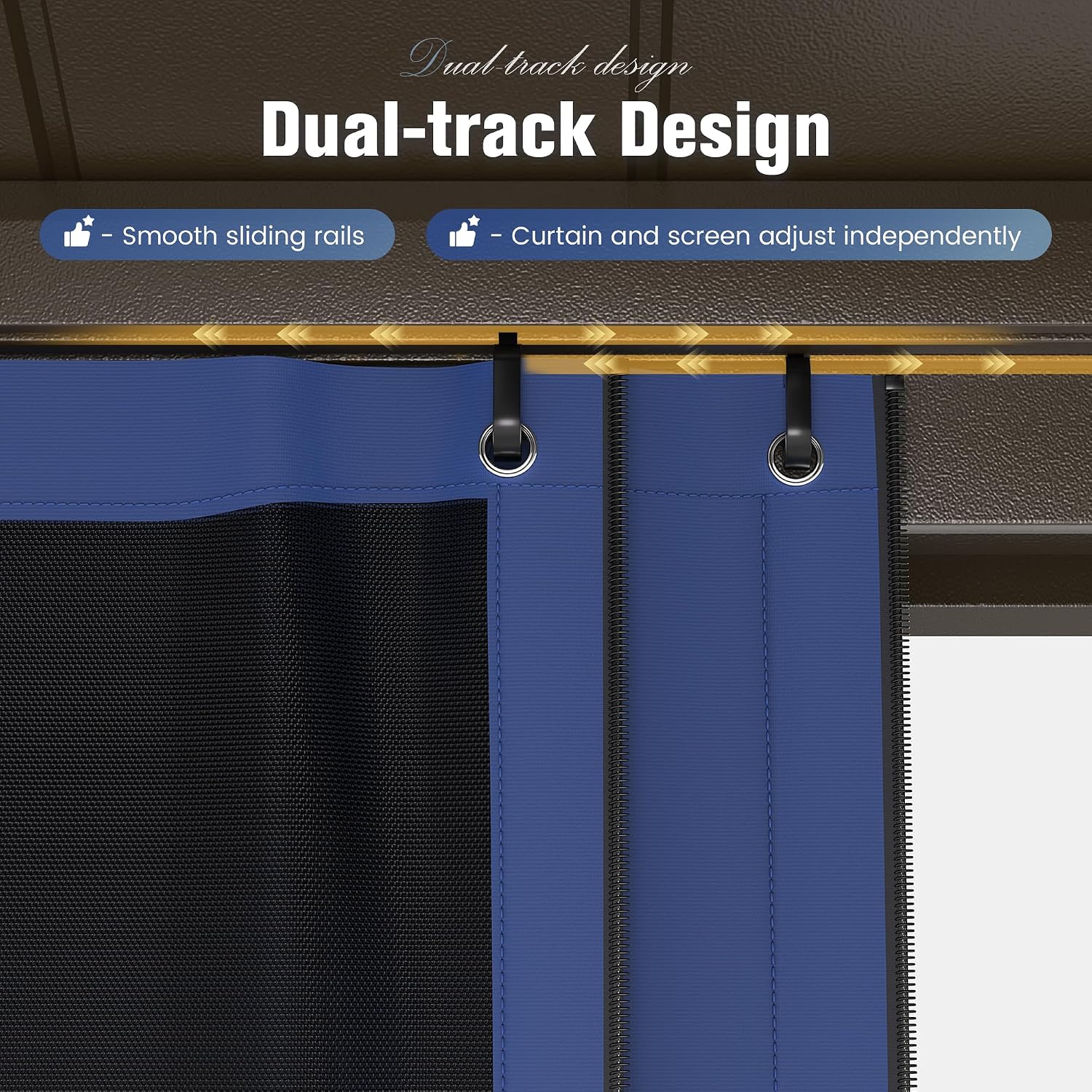 Thumbnail 6 de UDPATIO 10'x12' Hardtop Gazebo with Aluminum Frame and Double Roof