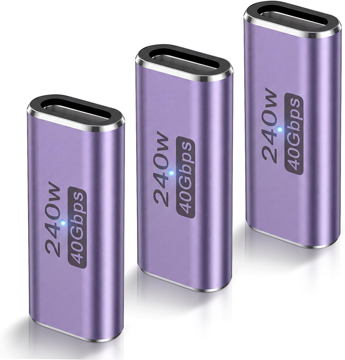 Detalle de OTraki Accoppiatore USB C 40Gbps 3 pezzi
