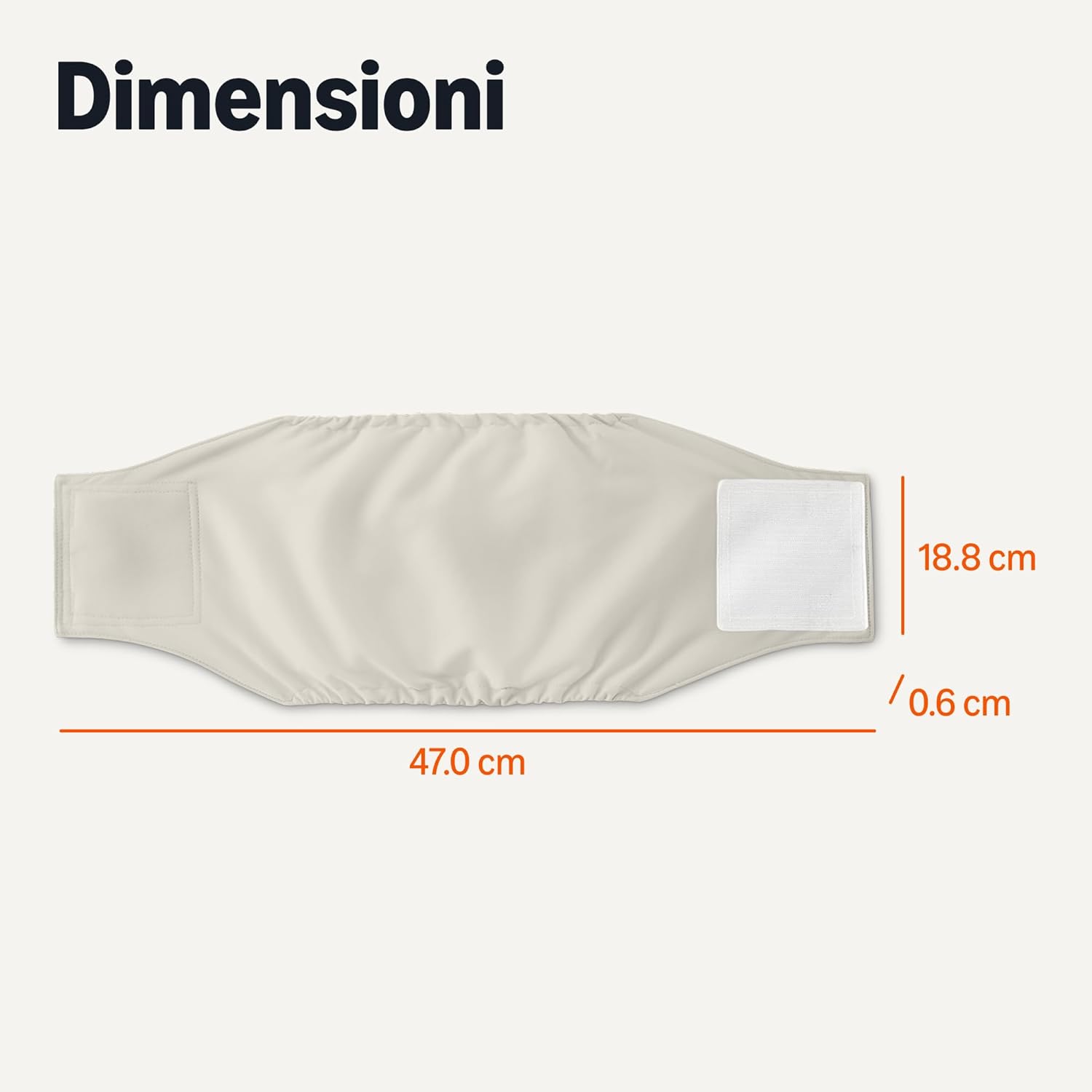 Thumbnail 4 de Amazon Basics Pannolini lavabili per cani maschi, taglia M – confezione da 3