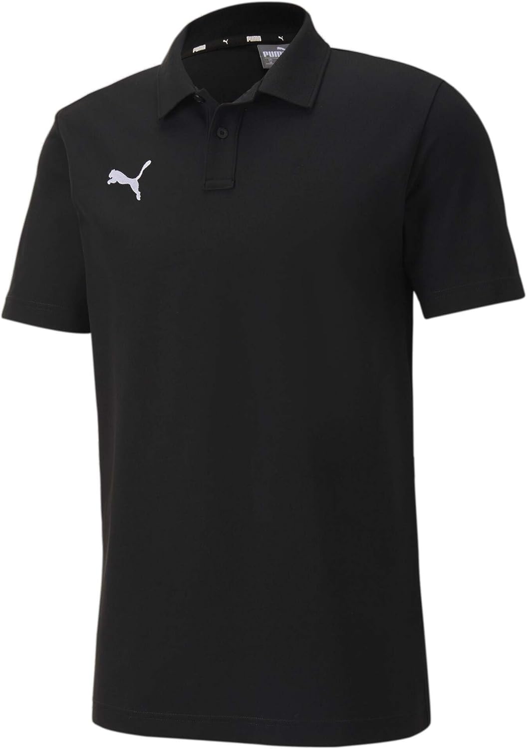 Detalle de PUMA Men ESS Piqué Polo Keeps You Dry Cell : polo en coton et élasthanne au quotidien