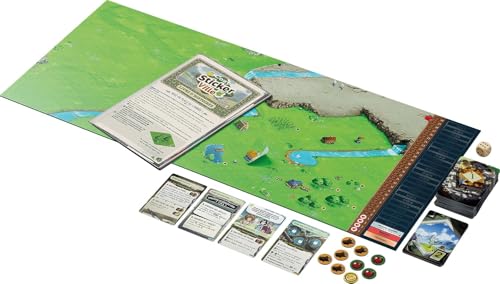 Detalle de Asmodee Cozy Stickerville - Unexpected Games: une aventure coopérative familiale à rebondissement