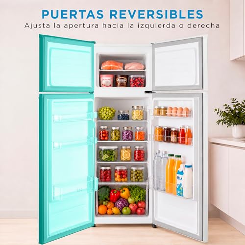 Thumbnail 6 de Midea Frigorífico 2 puertas 204 L con congelador Low Frost, 140 cm, Blanco