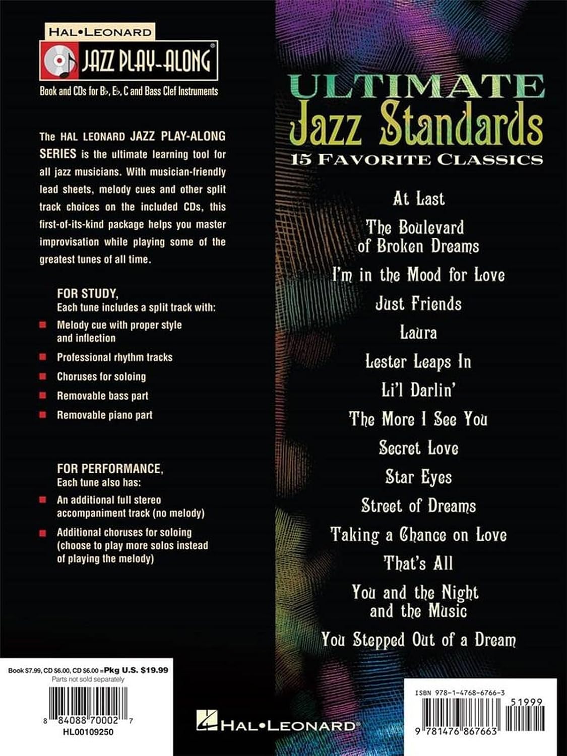 Detalle 2 de Hal Leonard Ultimate Jazz Standards, Jazz Play-Along Vol. 170 Paperback with Online Audio