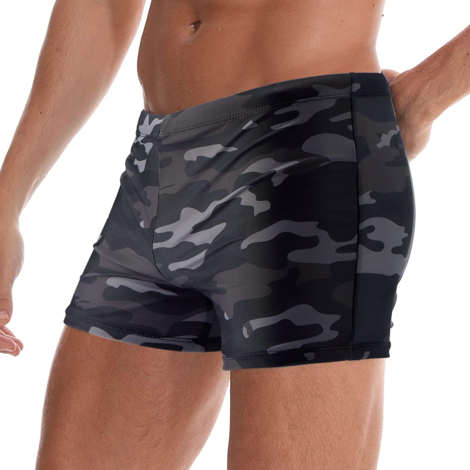 Thumbnail 6 de Arcweg Costume da Bagno Uomo Boxer con Pad Rimovibile e Coulisse: comfort elastico per nuotare con stile