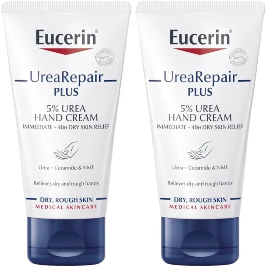 Detalle 2 de Eucerin Repair Hand Creme med 5 % urea och ceramider, 75 ml