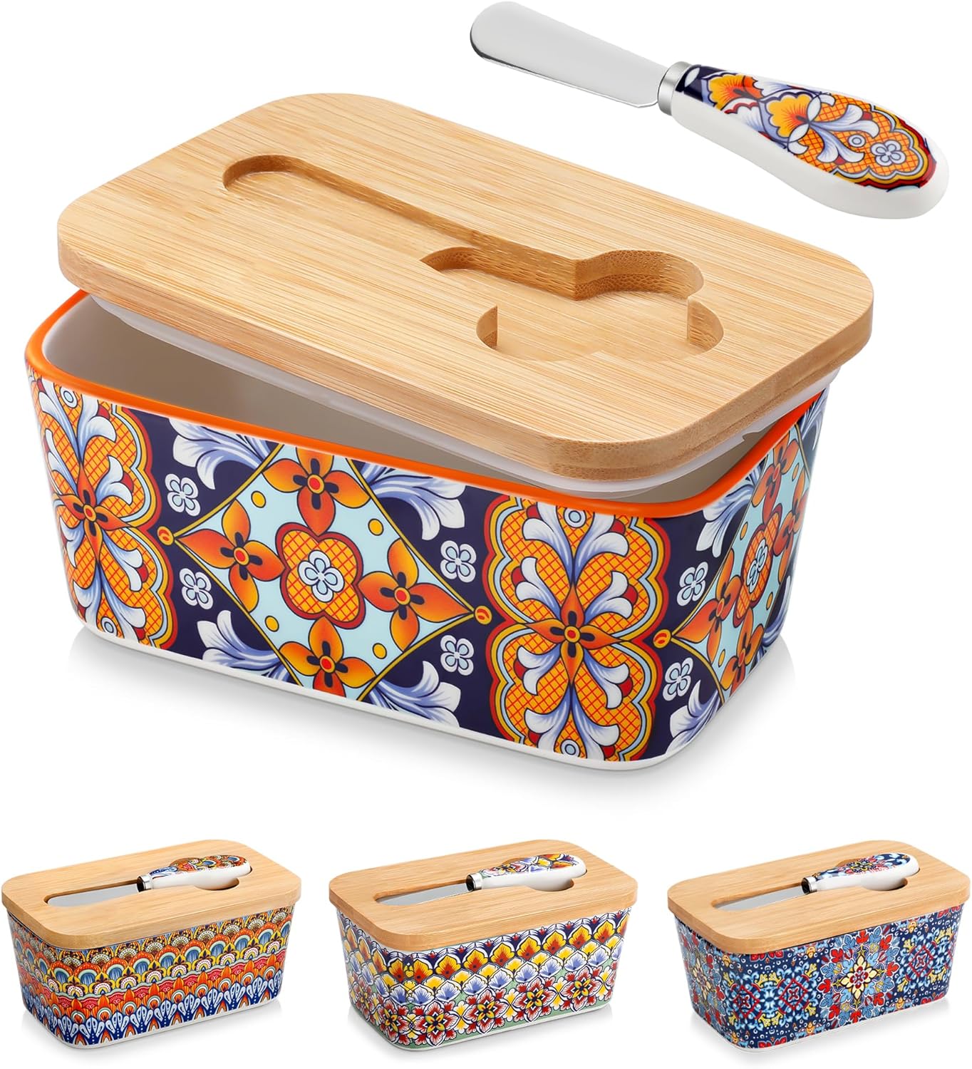 Detalle de vancasso Butter Dish, 6.5-Inch
