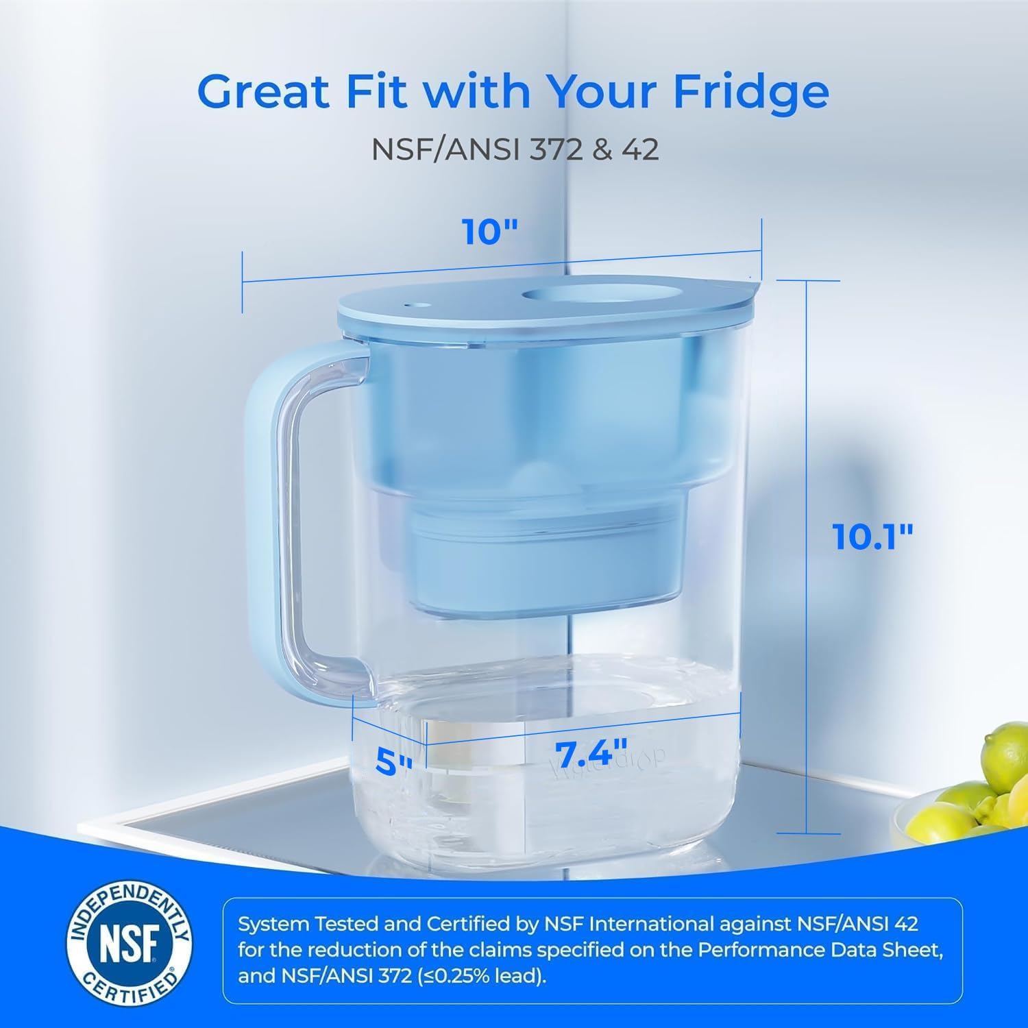 Thumbnail 4 de Waterdrop Lucid Water Filter Jug 3.5L 💧