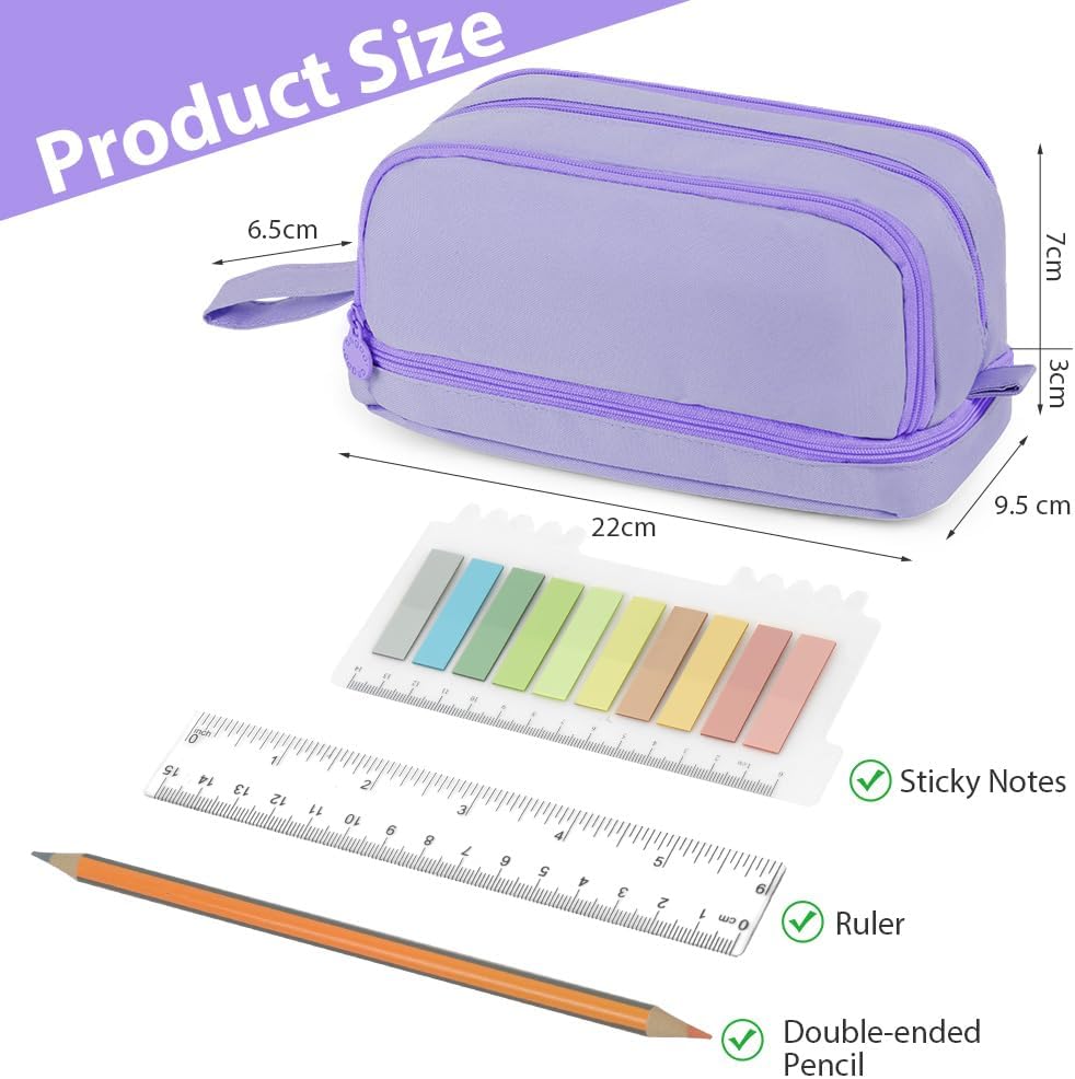 Thumbnail 1 de AOOSU Federmäppchen 22 x 9,5 x 10 cm 📝