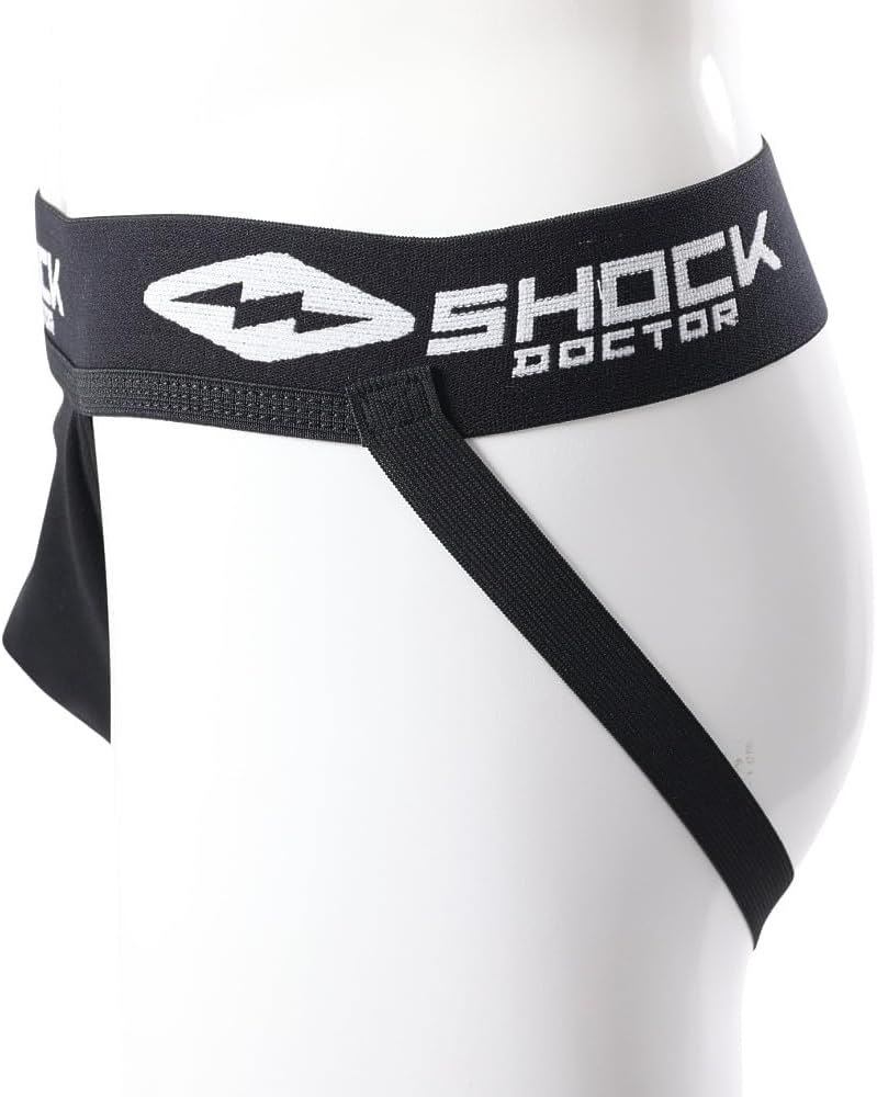 Detalle 2 de Shock Doctor 218 コアサポーターCP ファウルカップ用、吸汗速乾メッシュポケット