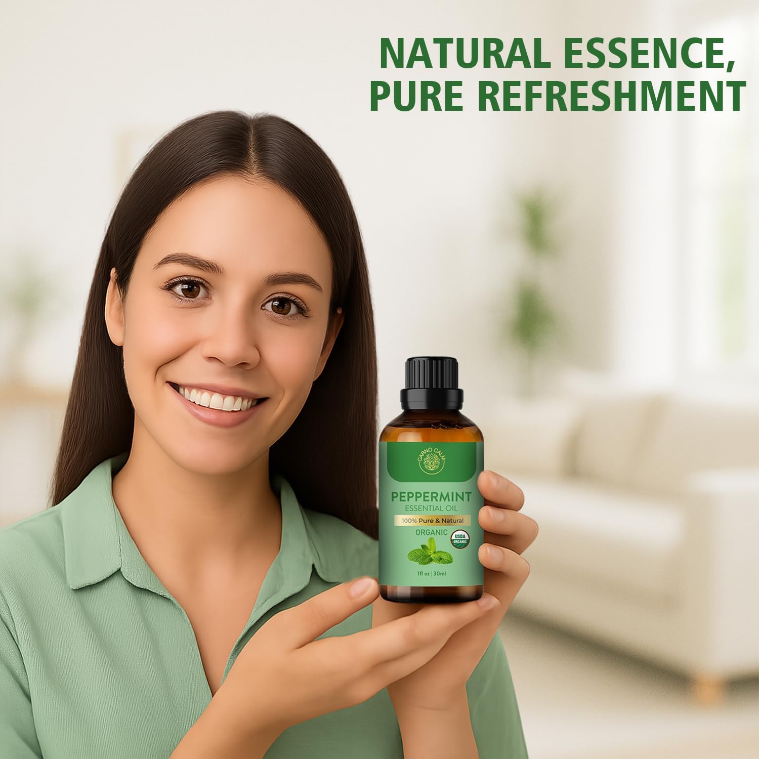 Detalle 1 de Carno Calm Peppermint Oil 30ml