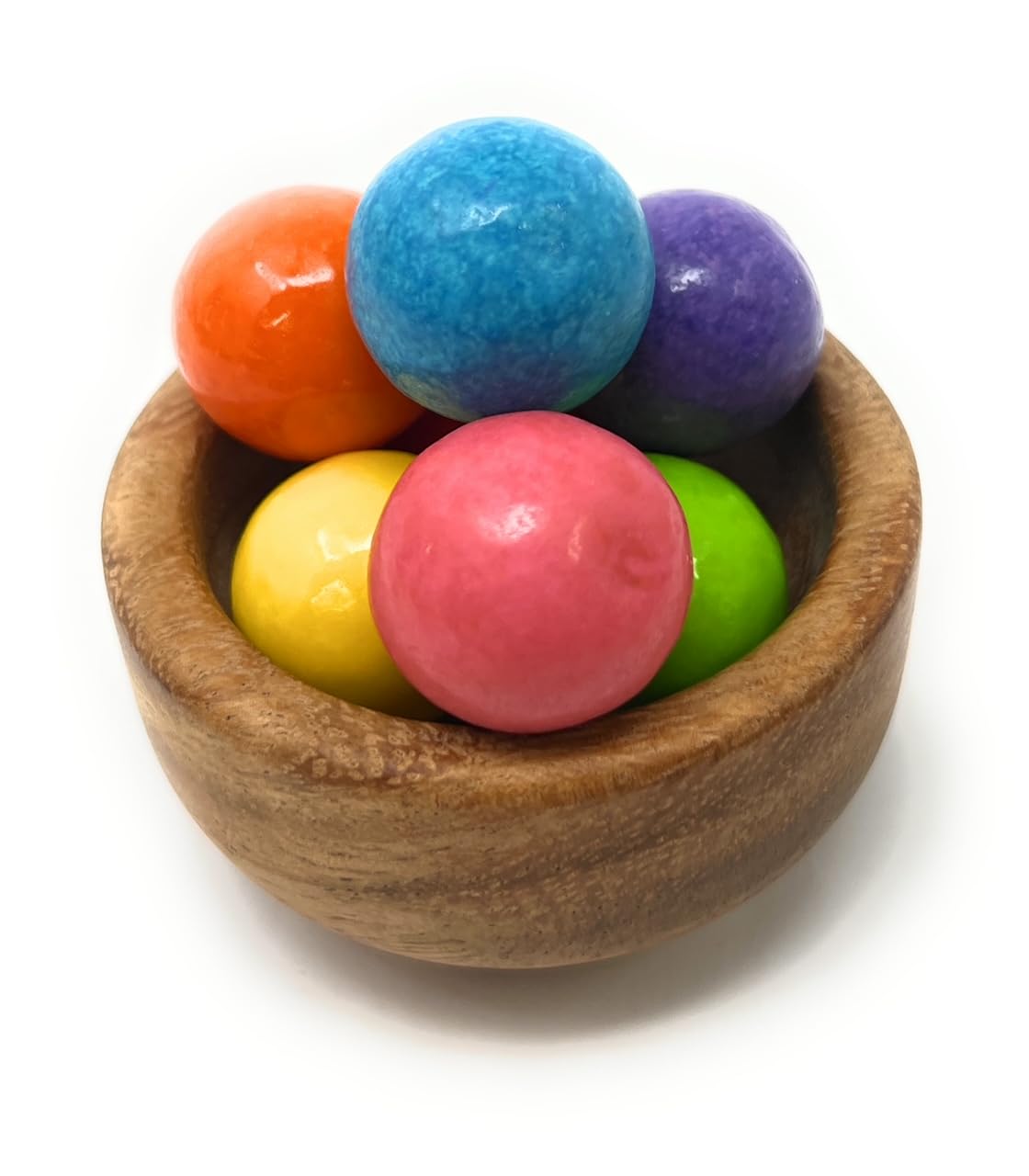 Detalle 2 de YANKEETRADERS Assorted Fruit-Flavored Gumballs, 1-Inch, 2 Pounds