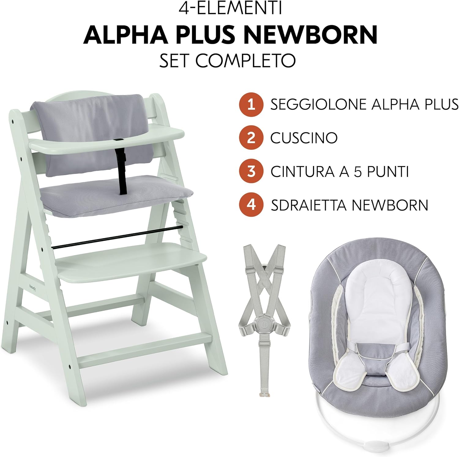 Thumbnail 1 de hauck Alpha Plus seggiolone evolutivo 90 kg