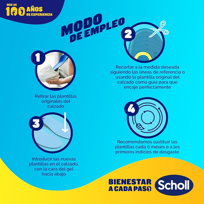 Thumbnail 6 de Scholl GelActiv Plantillas Memory Foam talla 35,5-40,5