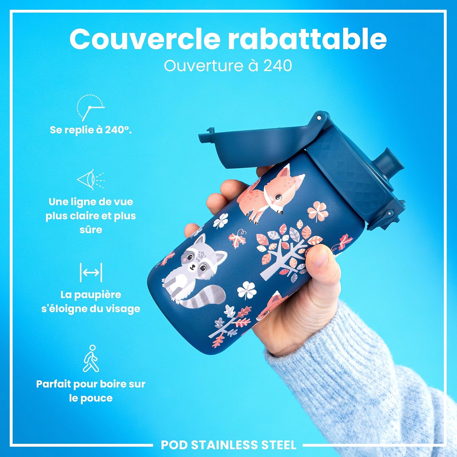 Thumbnail 3 de Ion8 Gourde Enfant 400 ml 🥤