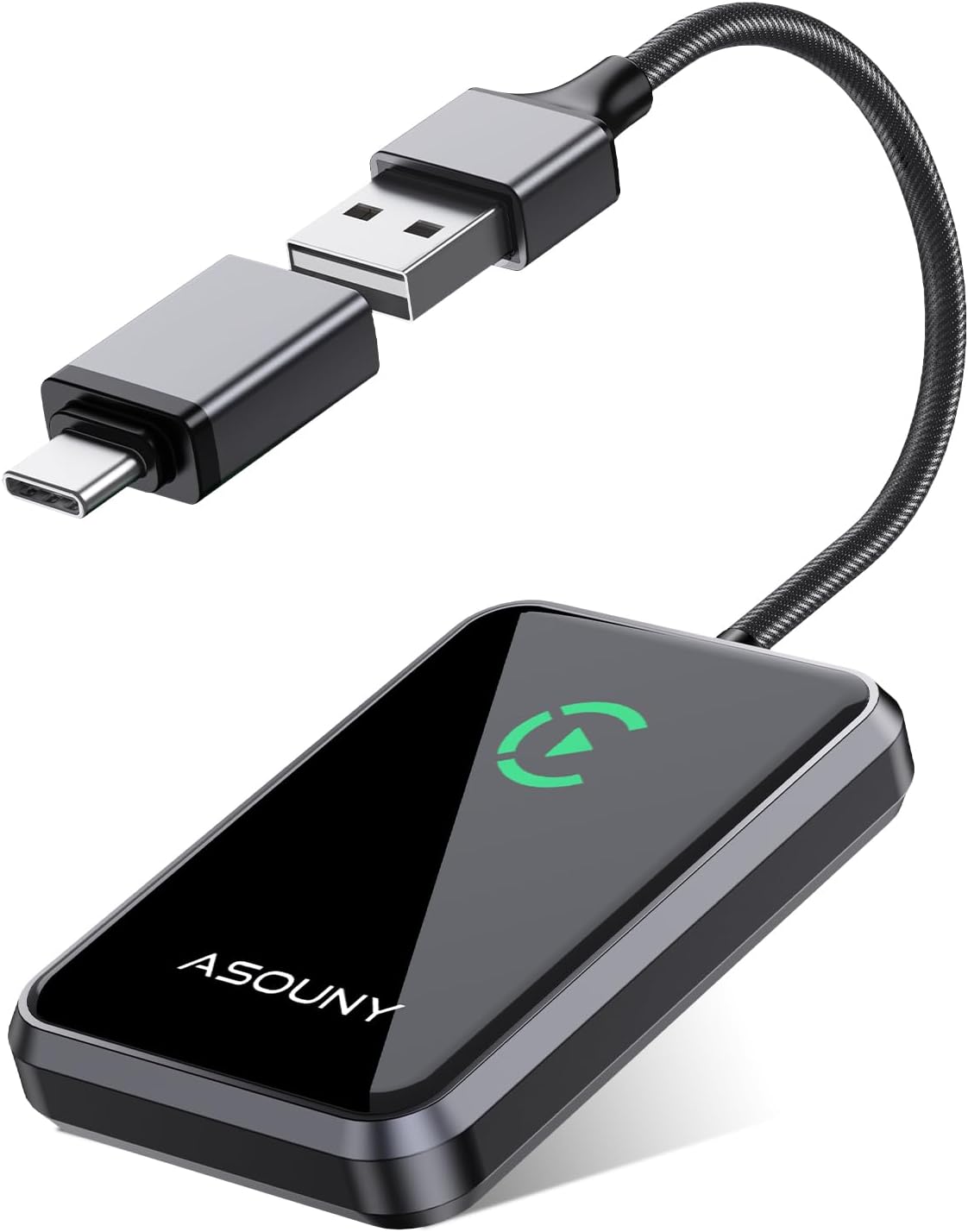 Detalle de ASOUNY CarPlay wireless 2025 per auto 2016
