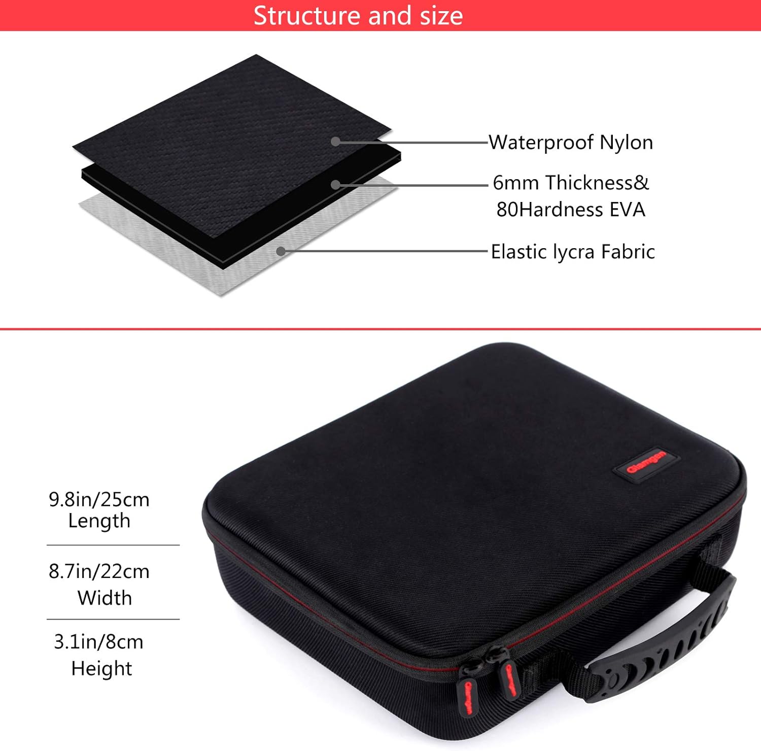 Thumbnail 5 de Glamgen BT168 battery organiser case 104-capacity