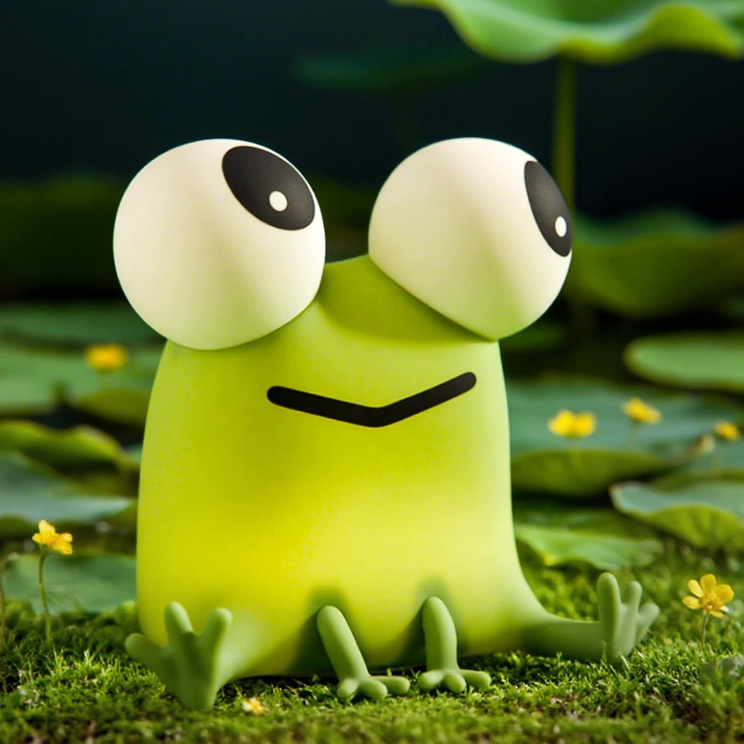 Detalle de OCCOUMR Frosch Nachtlicht LED mit 1200 mAh