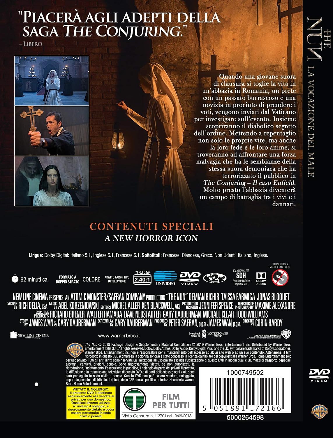Thumbnail 1 de The Nun Edizione del collezionista 120 min