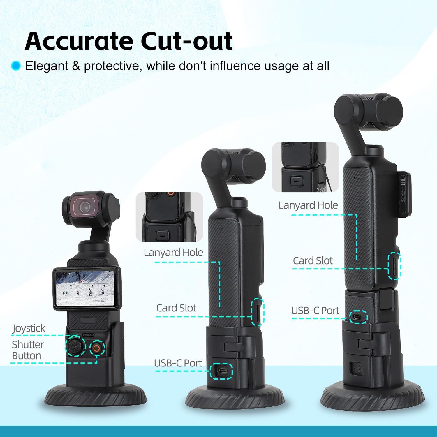 Thumbnail 5 de HAFOKO Osmo Pocket 3 magnetic mount