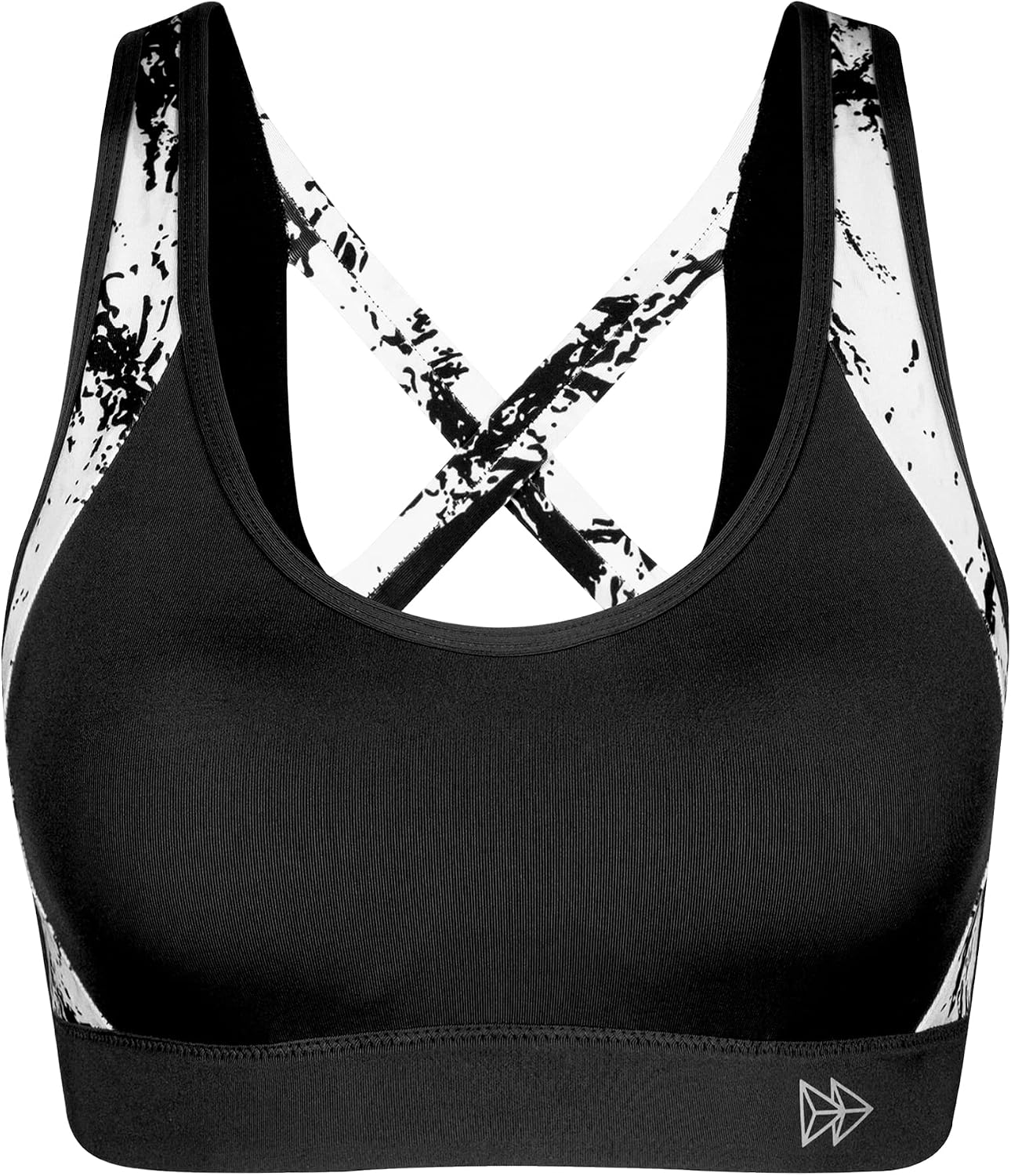 Thumbnail 6 de Yvette Sport Damen Sport-BH mit starkem Halt – X-LockFit, gekreuzter Rücken & gepolsterte Cups (große Größen)