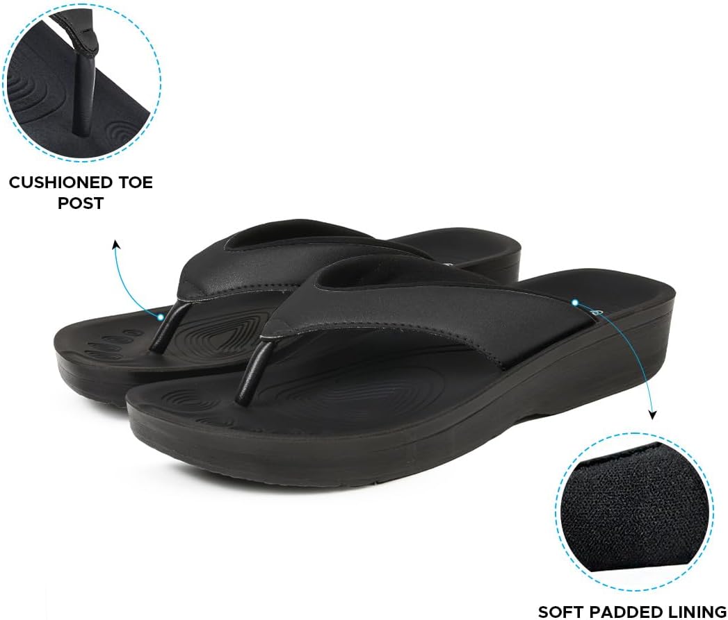 Thumbnail 5 de AEROTHOTIC Slip On Recovery Sandals arch support 👡