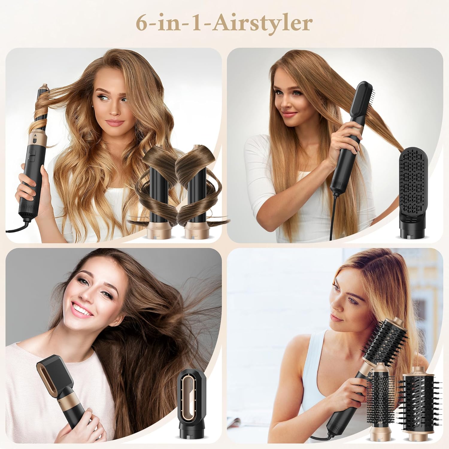 Thumbnail 1 de Sealong 6-in-1 Airstyler Set 1000 W ⌚ 💇♀