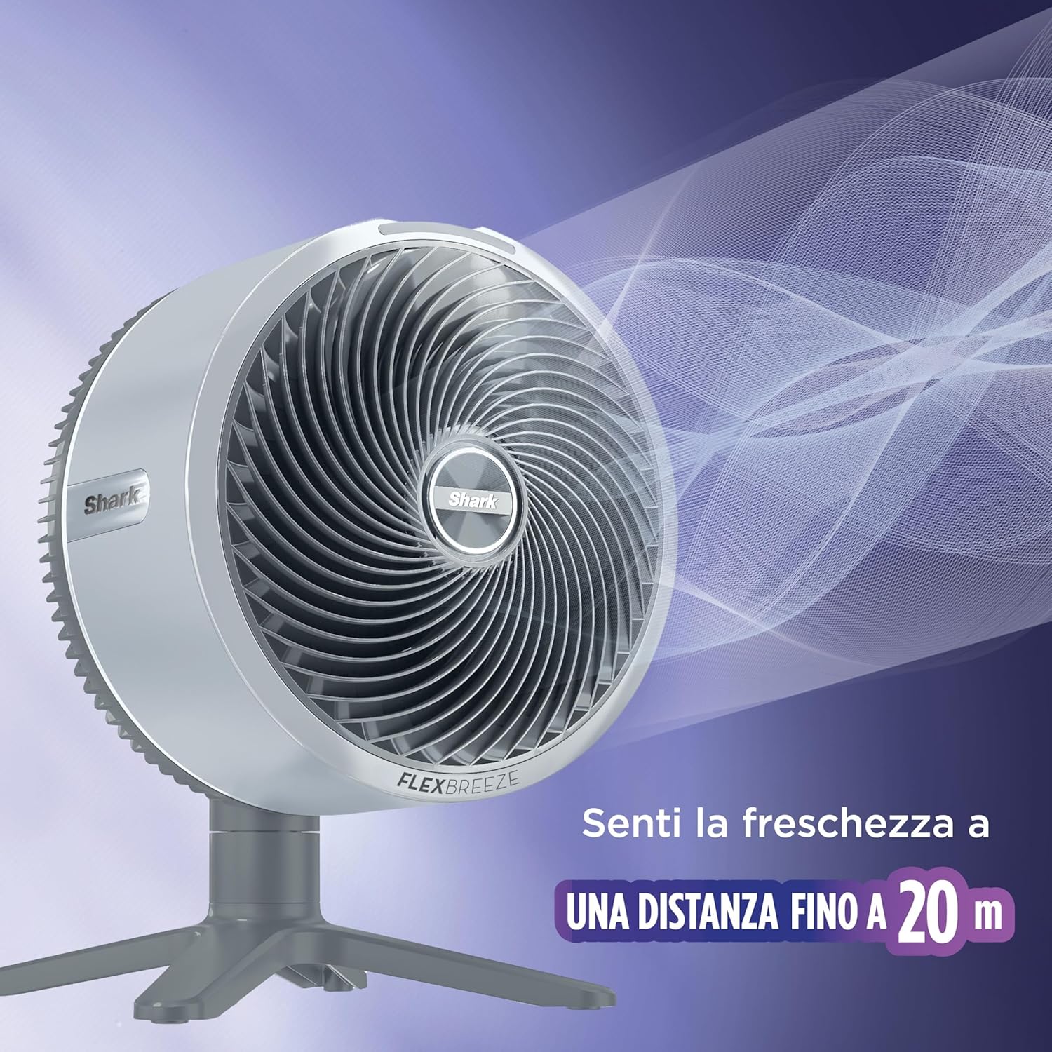 Thumbnail 3 de Shark FlexBreeze TableMate FA150EU ventilatore senza filo per interni ed esterni, fino a 24 ore di autonomia