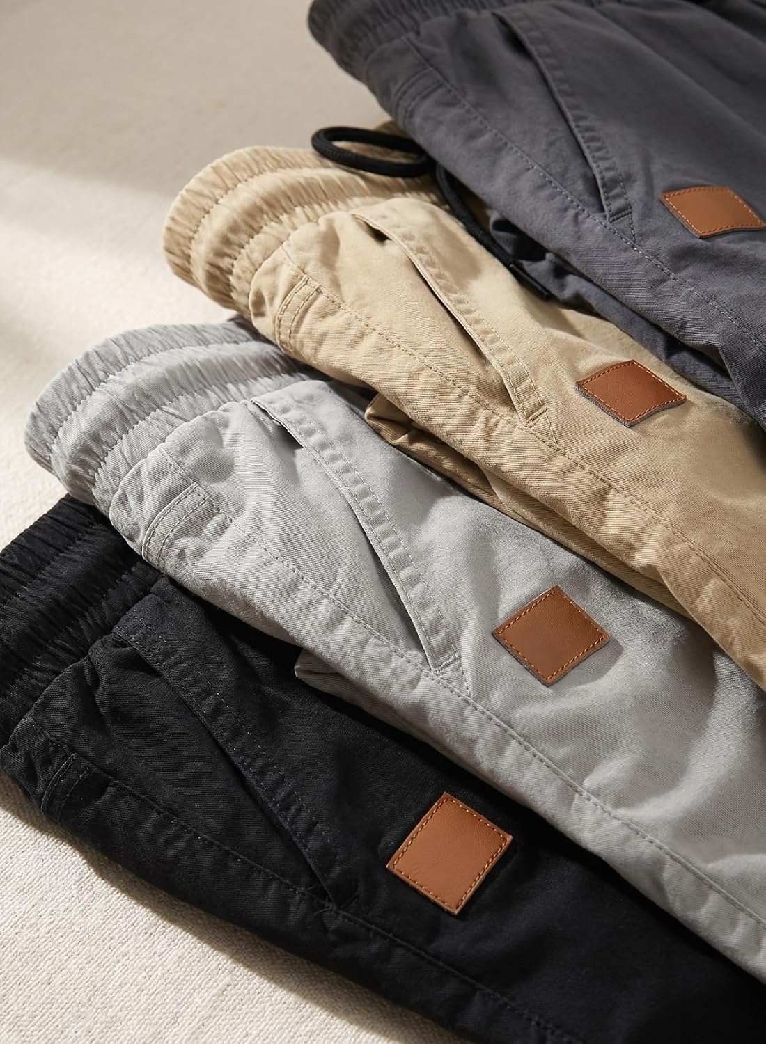 Thumbnail 6 de JMIERR Men's Casual Shorts: Stretch Cotton Chino Golf Shorts for Summer