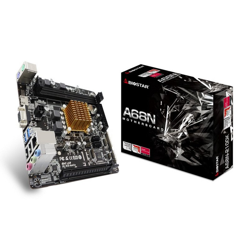 Biostar A68N-2100K: placa base con APU integrada para HTPC o mini-PC básico