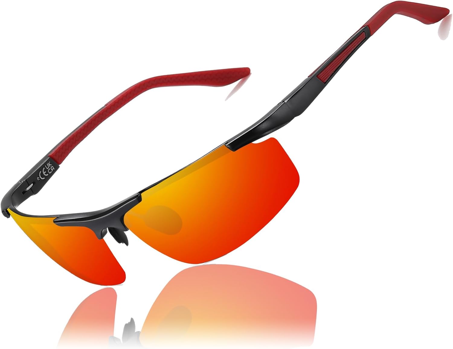 Thumbnail 6 de Perfectmiaoxuan Occhiali da sole polarizzati TR90 UV400 unisex per guida, pesca e trekking