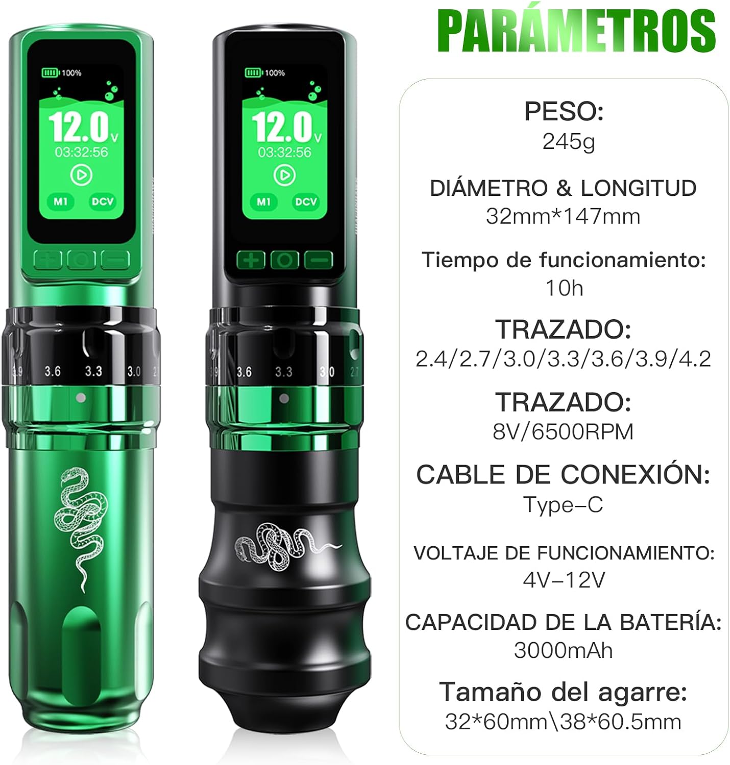 Thumbnail 6 de Dragonhawk Fold Pro Mcore-C3 3000mAh inalámbrica