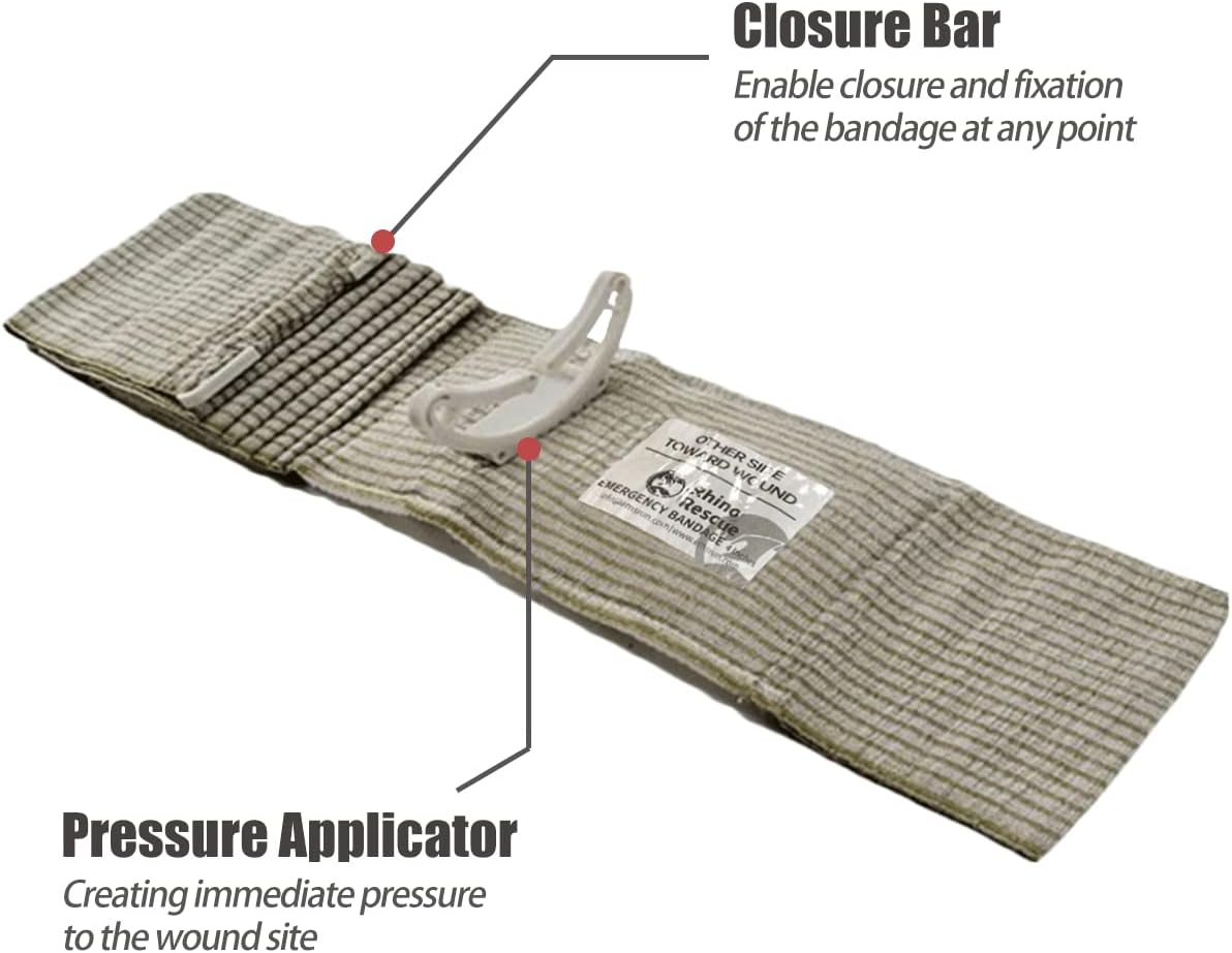Thumbnail 2 de RHINO RESCUE 6" Emergency Bandage (2 Pack) for Trauma Haemostasis