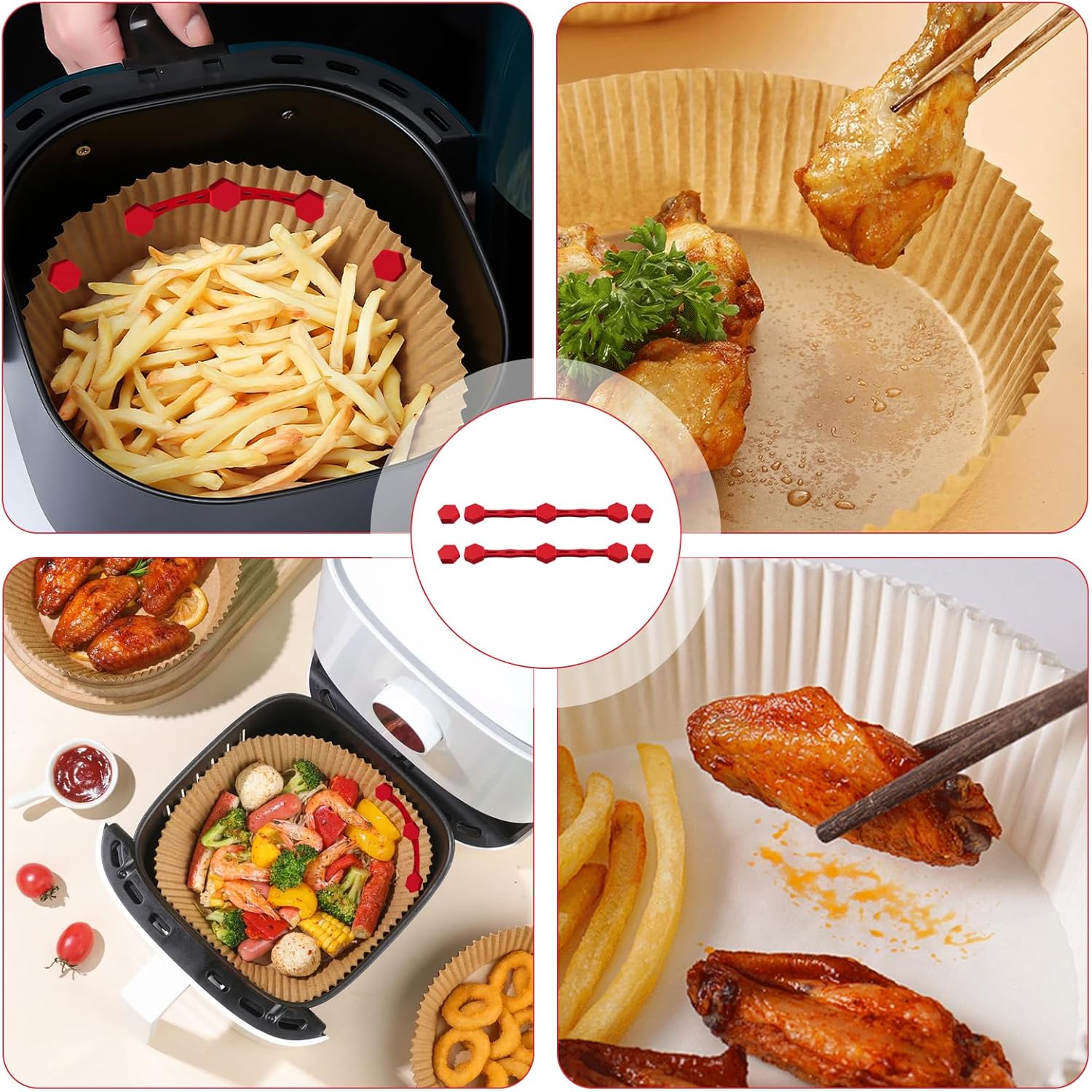 Thumbnail 6 de Air fryer magnet silicone buckles