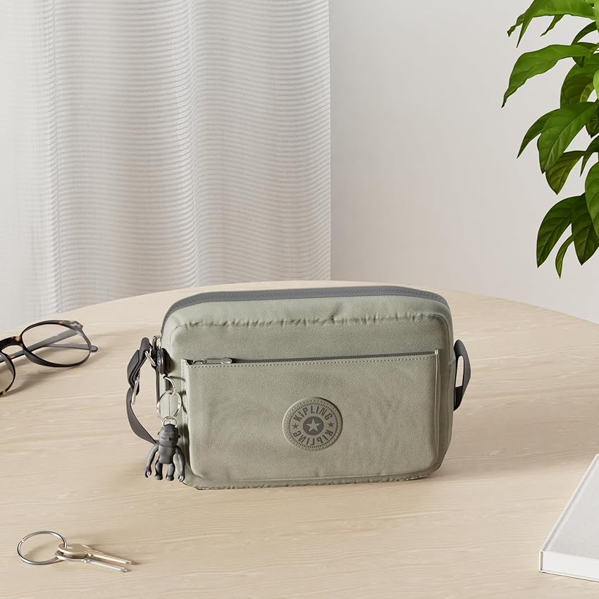Thumbnail 1 de Kipling Abanu 💼 Bandolera Pequeña Verde Moss