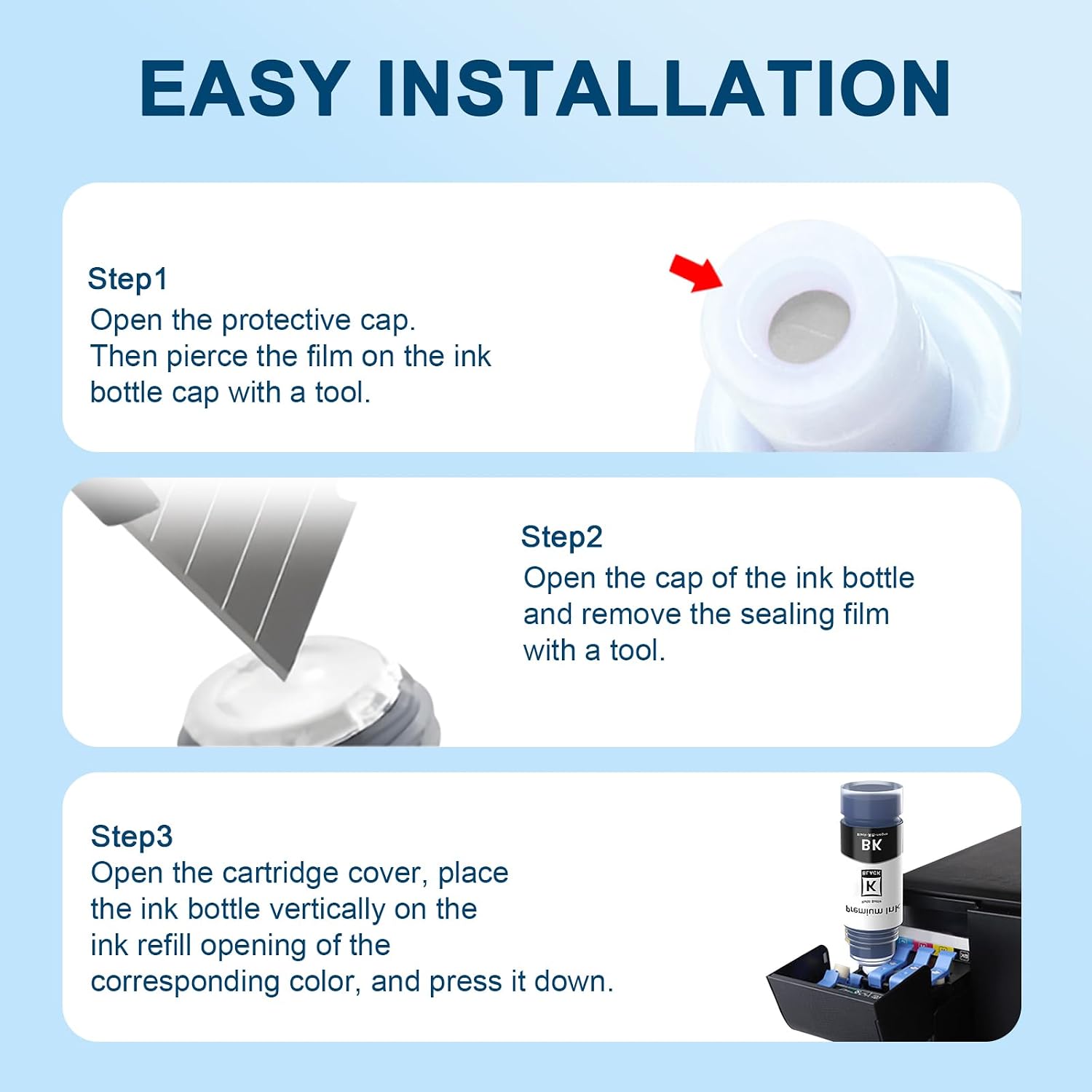Detalle 2 de Jagute T664 Multipack inchiostro Epson 5 pezzi