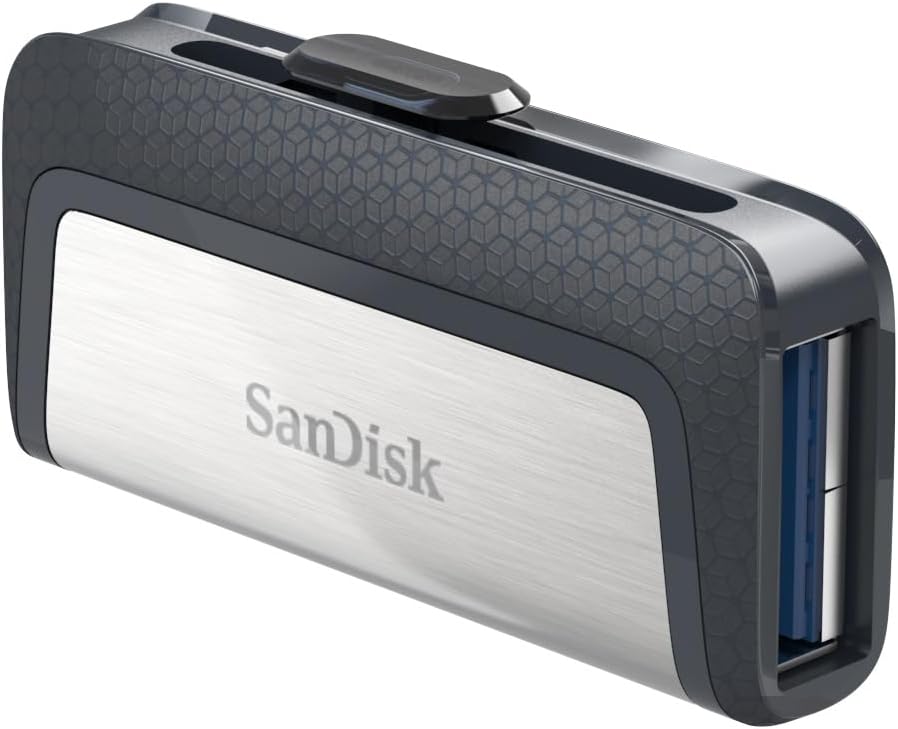 Thumbnail 2 de SanDisk Ultra Dual Drive USB Type‑C Laufwerk (128 GB) – mobiler Speicher mit USB 3.1 und versenkbarem Doppelanschluss