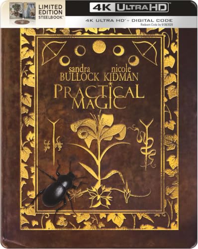 Detalle de Practical Magic - Limited Edition Steelbook (4K Ultra HD + Digital) by Warner Bros