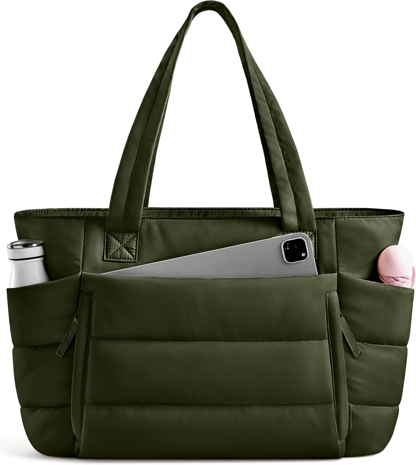 Detalle de Uselike Quilted Tote Bag, 20L Capacity