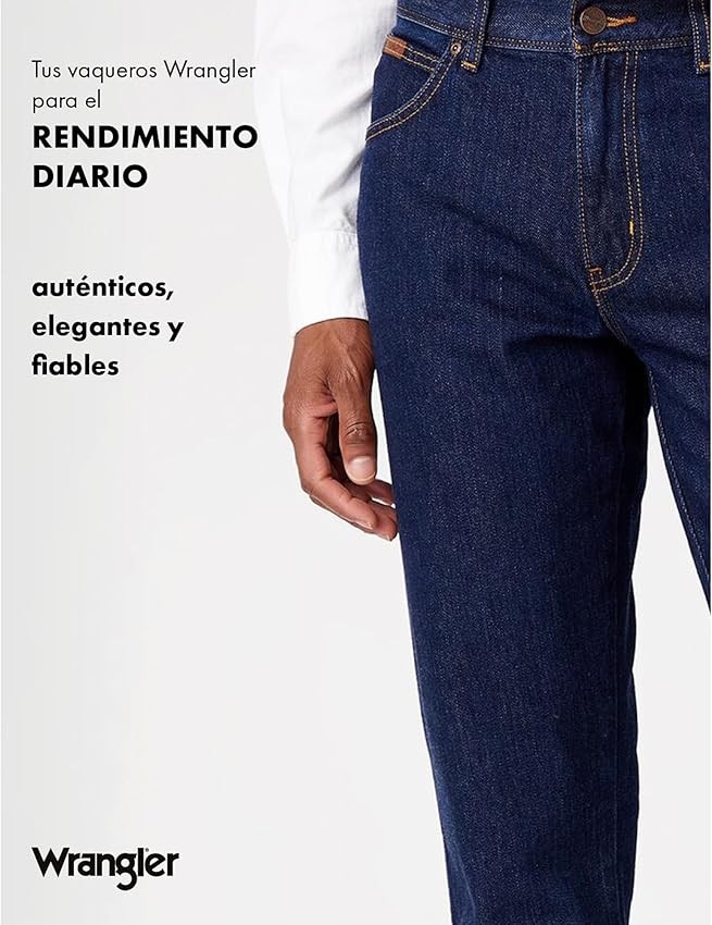 Thumbnail 5 de Wrangler Texas Pantalones 33W/30L vaqueros Darkstone