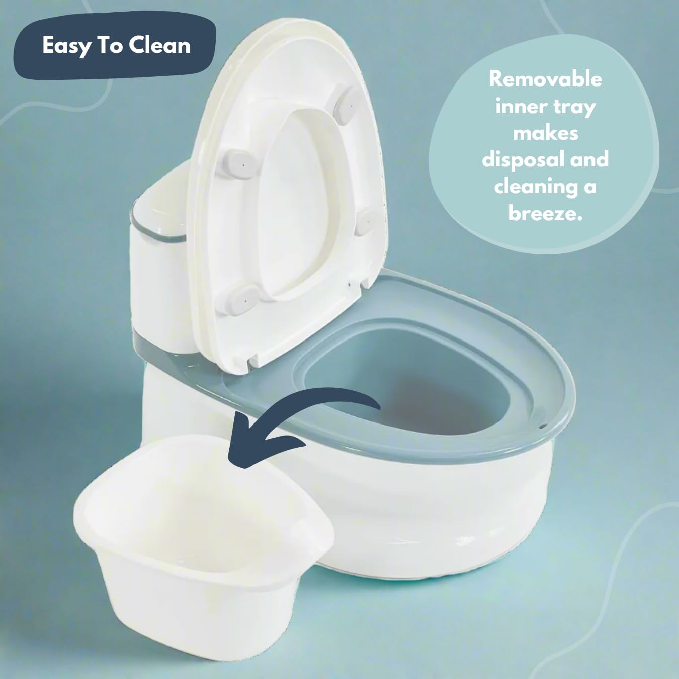 Detalle 2 de Venture Pote Pals (Blue) Interactive Potty Training Toilet