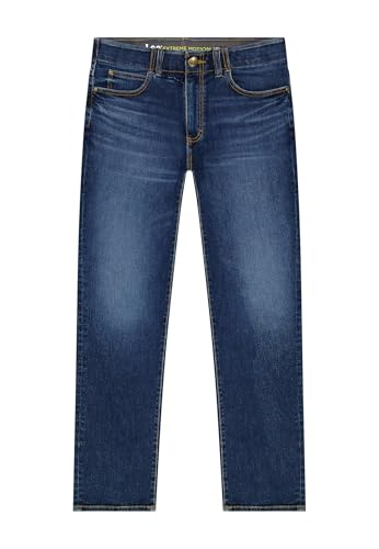 Detalle de Lee Straight Fit Xm Jeans para Hombre (Midmoor, 32W / 32L) – comodidad y salón de uso diario