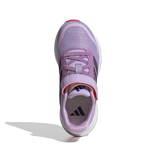 Detalle de adidas Runfalcon 5 Kids Shoes (Powder Plum/Aurora Plum/Lucid Red) – 12.5 UK