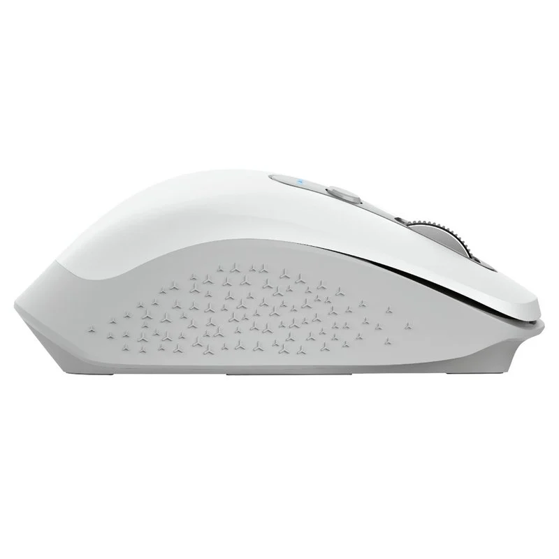 Thumbnail 1 de Trust Ozaa Ratón Ergonómico Inalámbrico 2400DPI Blanco
