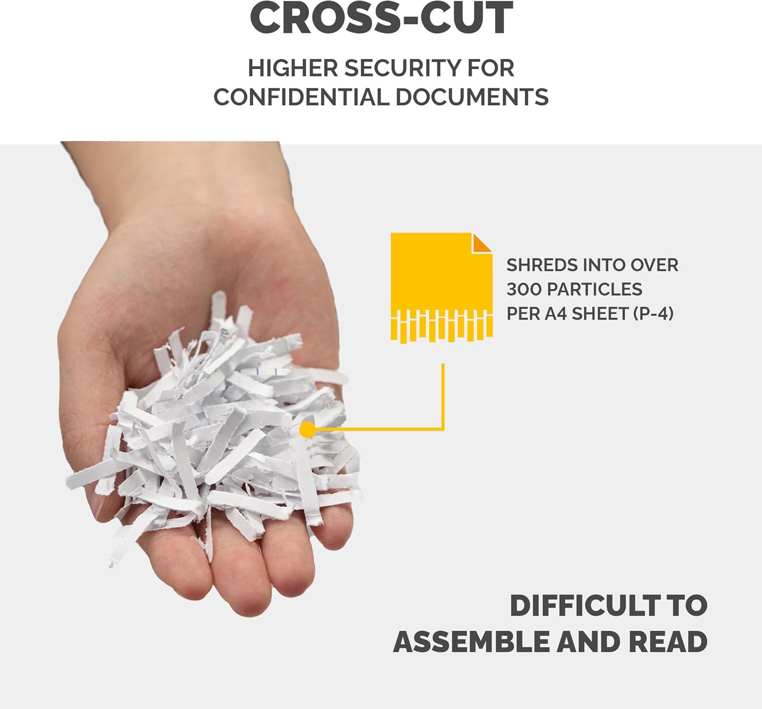 Detalle de Fellowes LX50 Paper Shredder for Home Office Use
