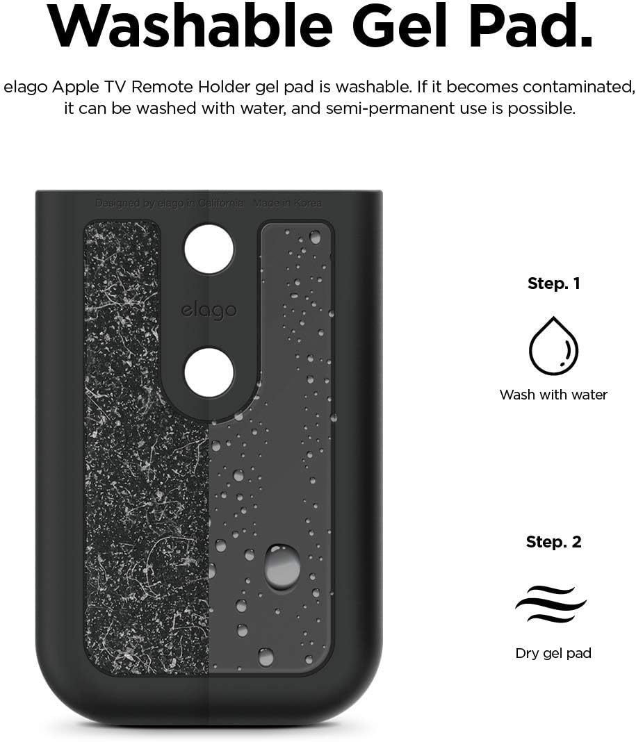Thumbnail 5 de elago Multi Mount Support avec support de télécommande Siri Remote pour Apple TV 4K (4e génération)
