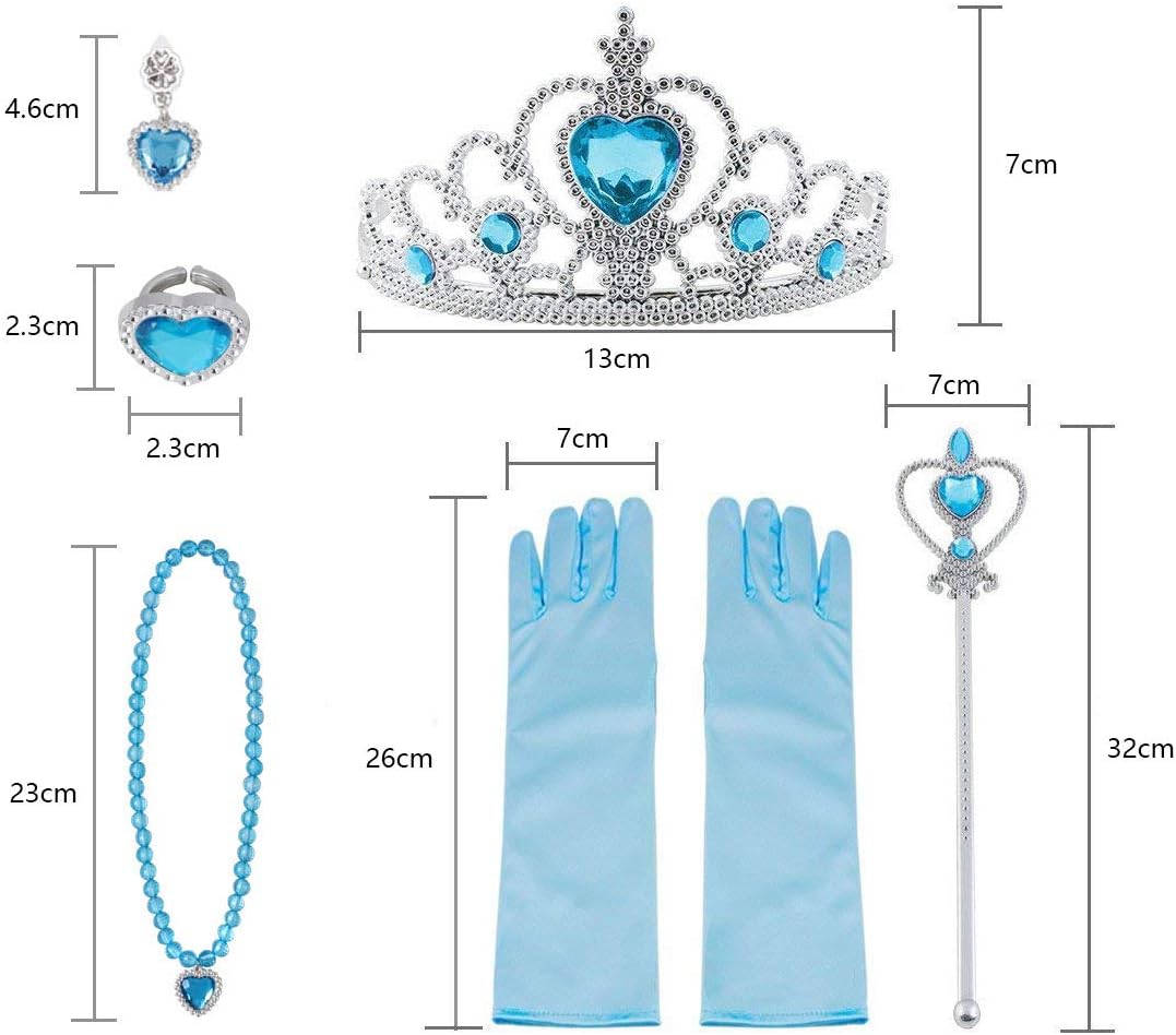 Thumbnail 1 de Vicloon principessa set cosplay 8 pezzi