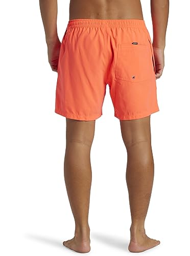 Detalle de Quiksilver Homme Everyday Volley 15 Short De Bain – Hot Coral, XXL EU
