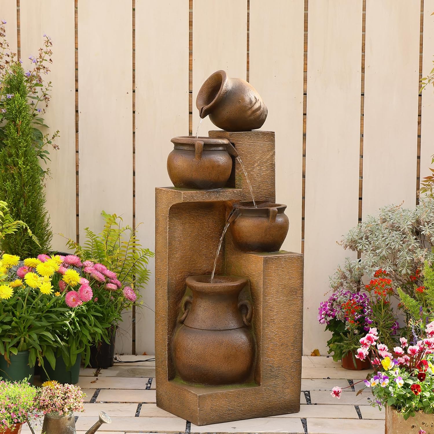 Detalle 1 de Bumilgar Garden Fountain 53-Inch