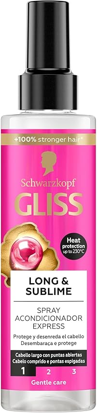 Detalle 2 de Schwarzkopf Gliss Long & Sublime Acondicionador express 6×200 ml